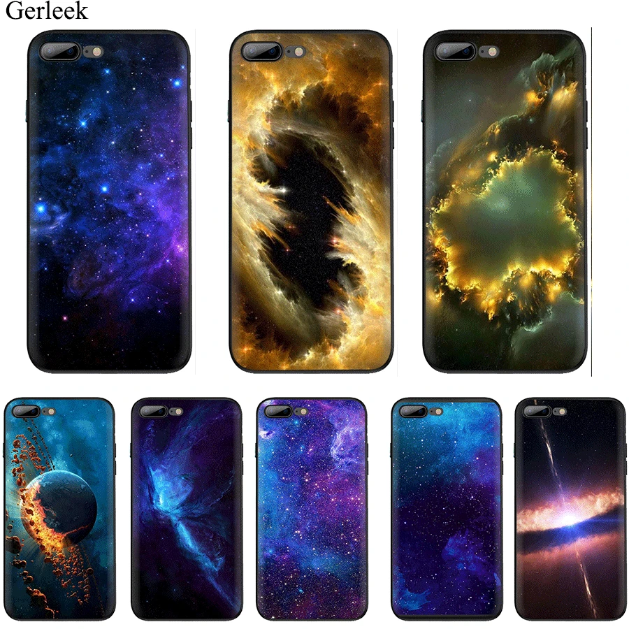 Fantasy Nebula Space Stars Universe Phone Case Cover for iPhone 11 Pro X XS XR Max 7 8 6 6s Plus 5 5S SE Cute | Мобильные телефоны