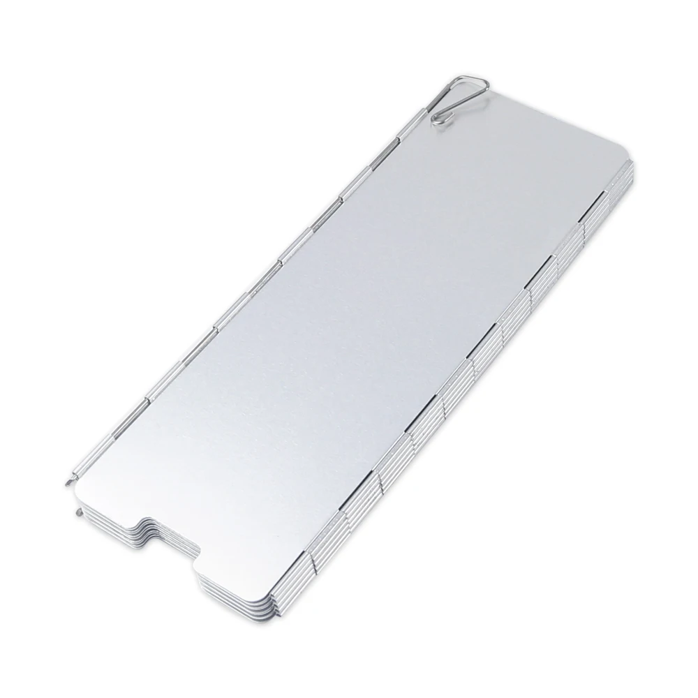 Плита из оксида алюминия 10 тарелок ветрозащитный экран складная для пикника