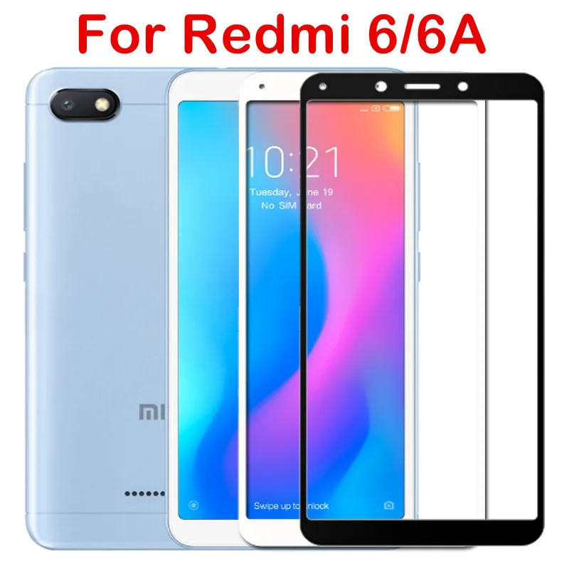 3D безопасная защита экрана на холсте для Xiomi Redmi 6 a 6a a6 защитный Стекло Xiaomi redmi 5