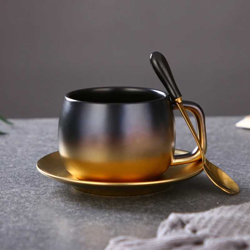 

Travel Coffee Cup and Saucer Holder Chinese American Ceramic Bowl Cup and Saucer Set Couple Travel Kubki Do Kawy Saucer BE50BD
