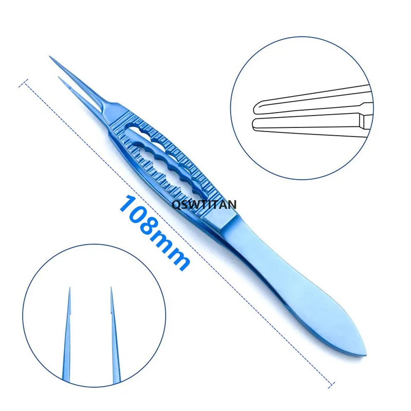 Титановый завязывающий Пинцет Mcpherson стандартный офтальмологический