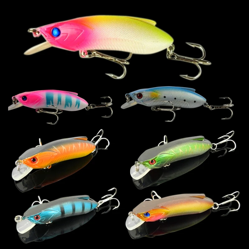 

8 шт., рыболовные приманки из АБС-пластика, 8 см, 15,5 г