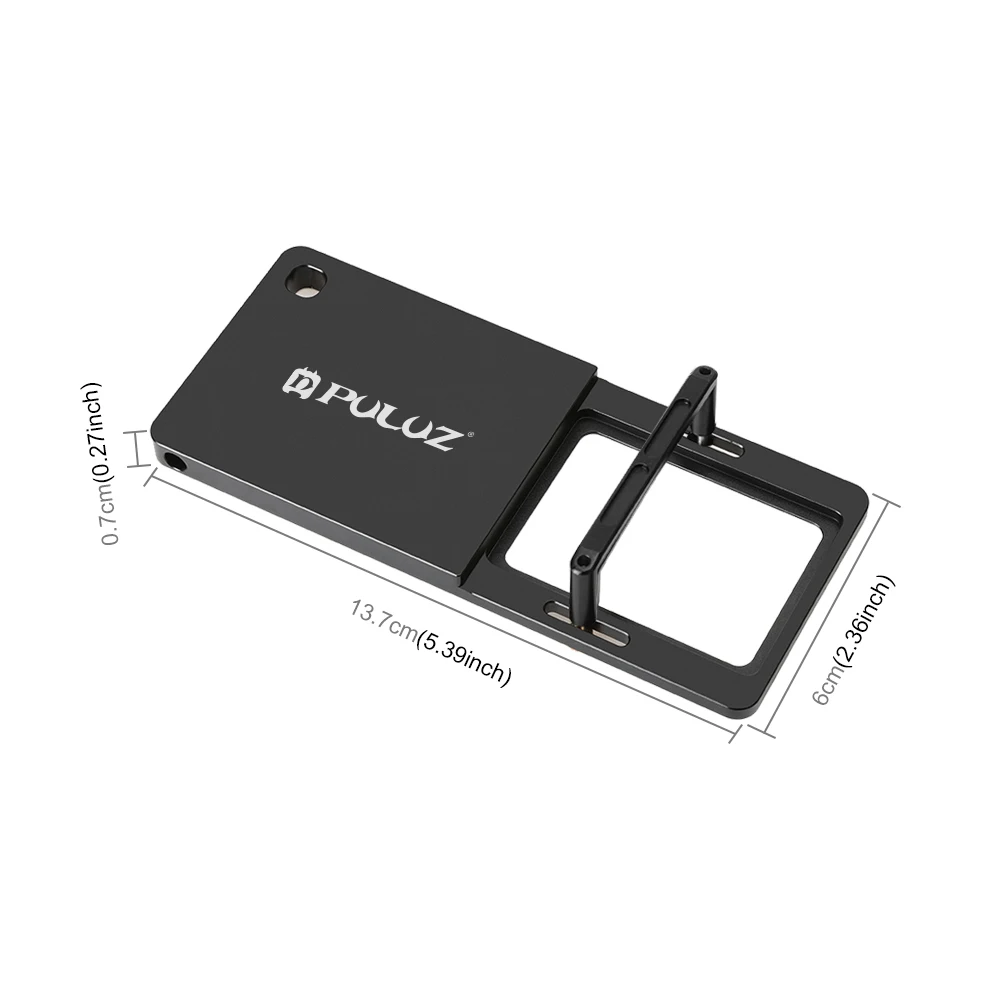 PULUZ ручной карданный стабилизатор Крепежная пластина для экшн камеры GoPro