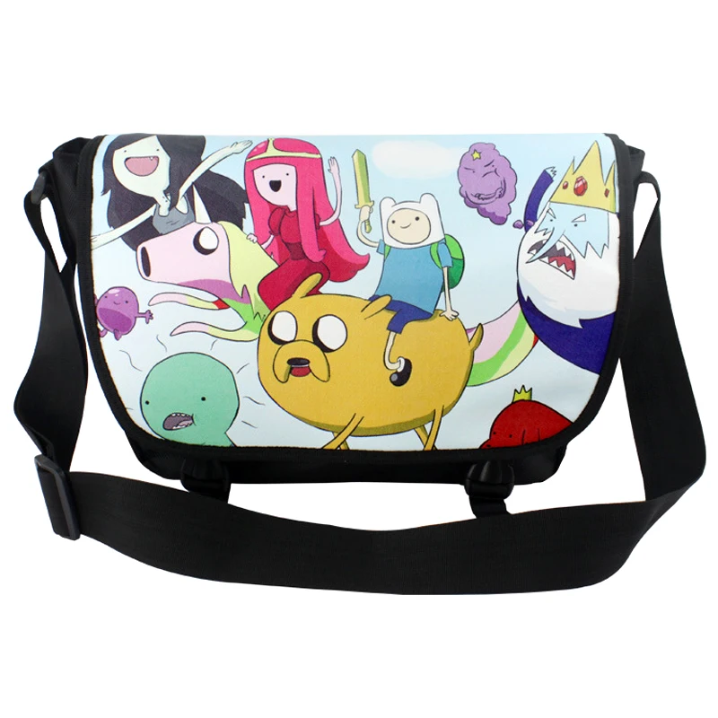 Наплечная Сумка из полиэстера с принтом в стиле Джейка и принцессы Bonnibel Bubblegum