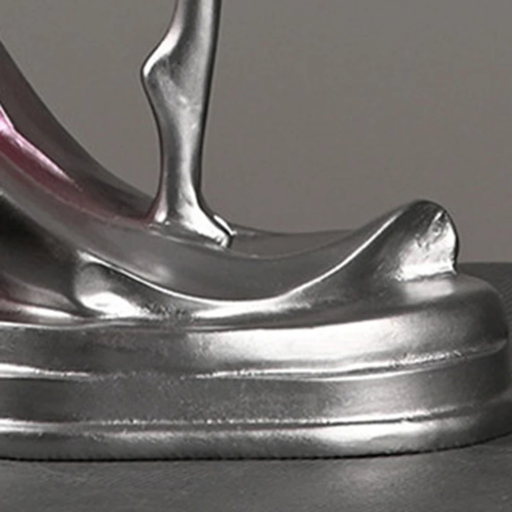 Фигурка танцующей девушки в европейском винтажном стиле статуя из смолы ремесло