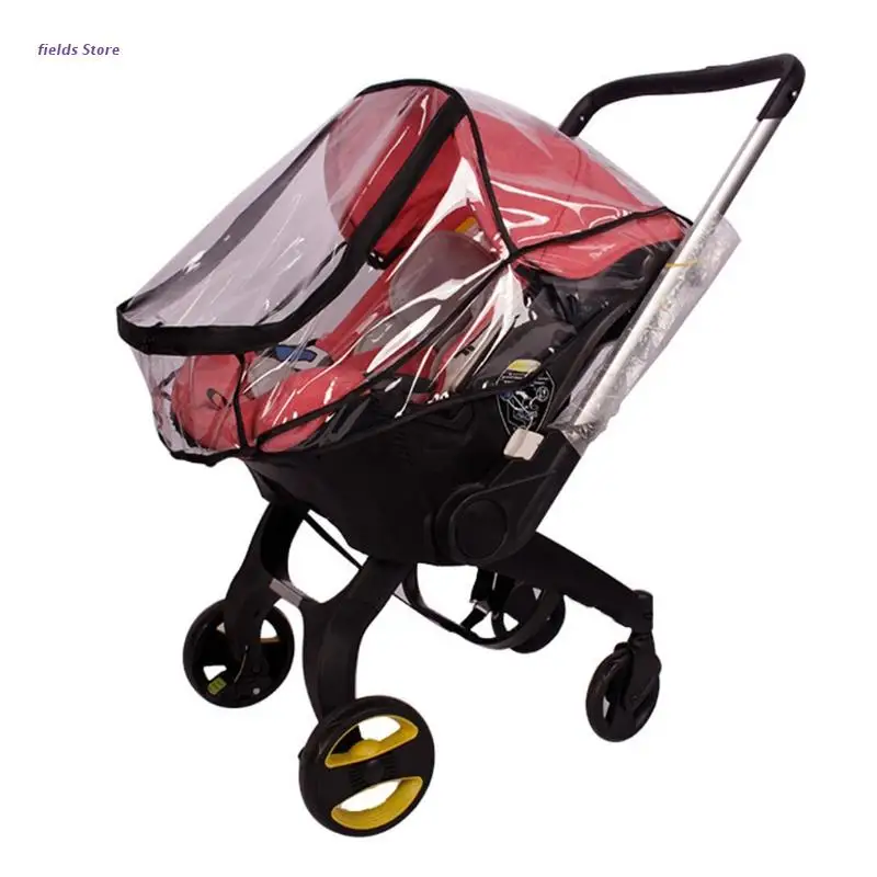 

Baby Stroller Rain Cover Infant Car Seat Waterproof Windproof Transparent Shield for Pushchair Pram