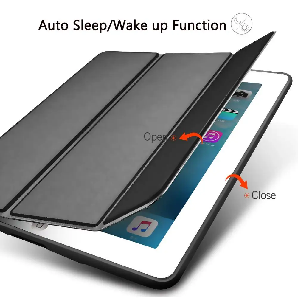 Чехол для iPad 7 10 2 дюйма Air 3 2019 Pro 5 чехол планшета с карандашом кожаный флип умный Mini