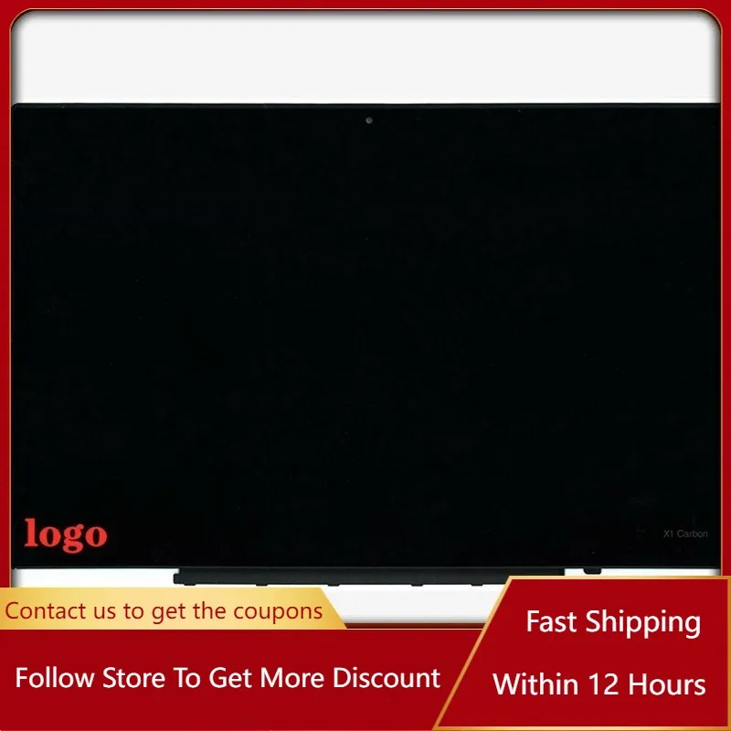 

14 inch LCD Screen For Lenovo ThinkPad X1 Carbon 20BS 20BT WQHD Screen QHD 3K 2560*1440 FRU 04X3923 P/N SD10A09760 Assembly