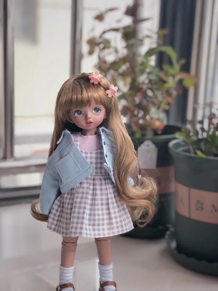 1/6 BJD одежда аксессуары пальто+ юбка+ носки+ футболка кукольные наряды для BJD/SD yosd, не включены кукла, обувь, парик и другие E2583