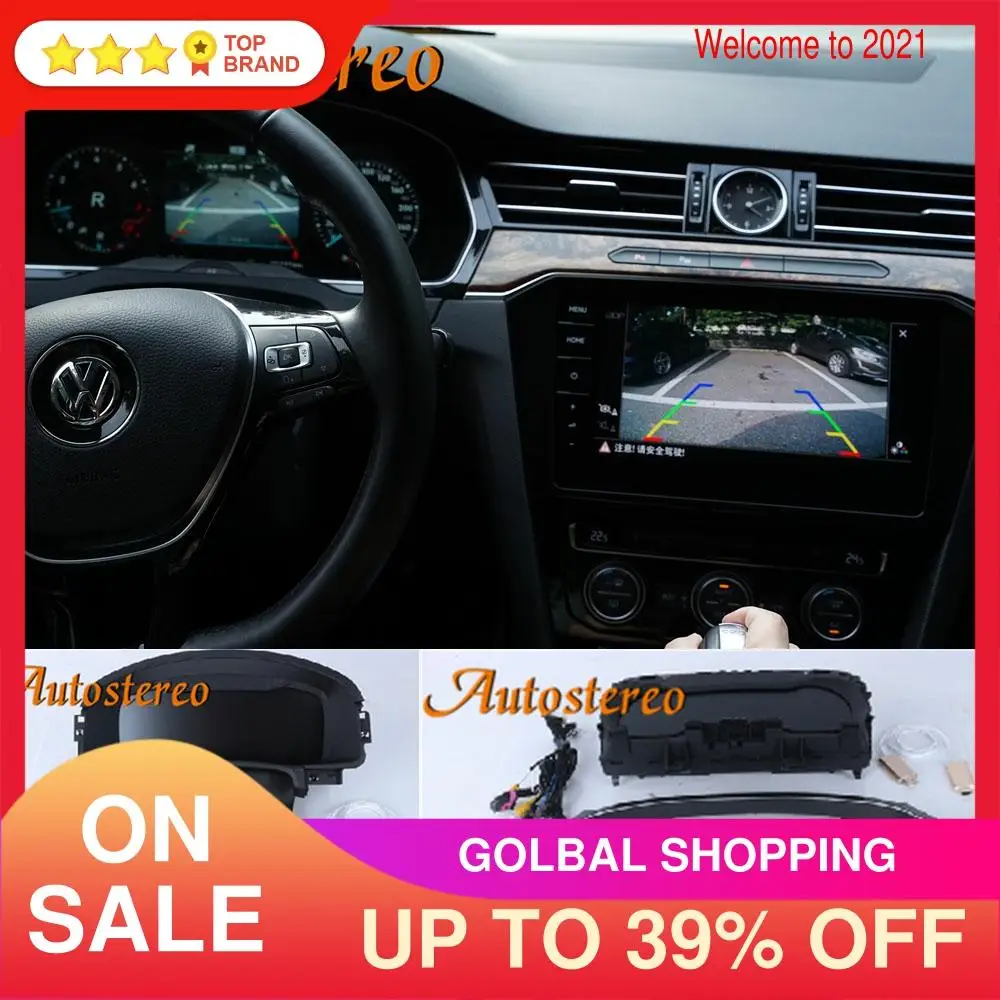 

Android 9.0 Digital Meter Screen For VW Magotan Car GPS Navigation Head Unit Car Dashboard Instrument Display Multimedia Player