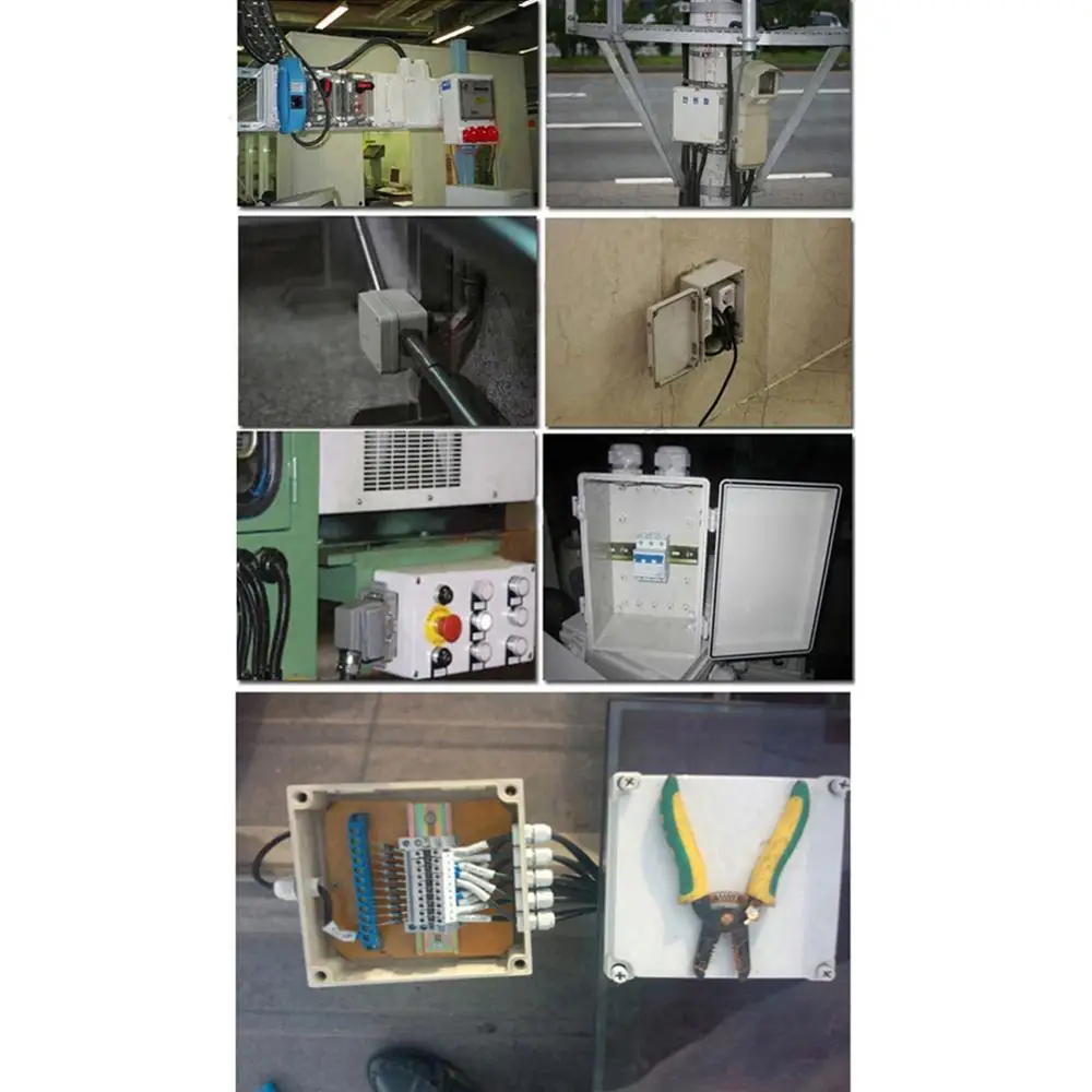 ABS пластик водонепроницаемый контроль мощности коробка IP66 Открытый