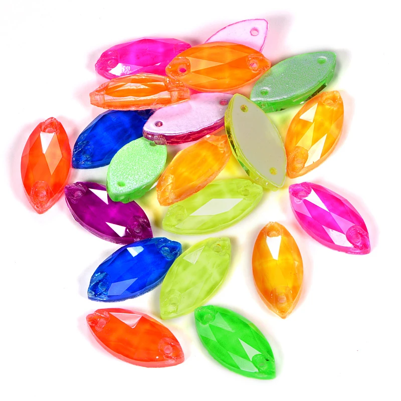 Неоновое стекло для пришивания с лошадью из стразов 5 размеров хрустальные