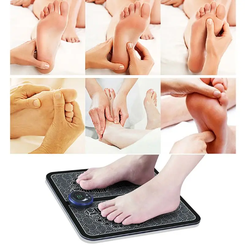 

Electric Foot Massager Wireless Feet Muscle Stimulator ABS Physiotherapy Massage U2JD