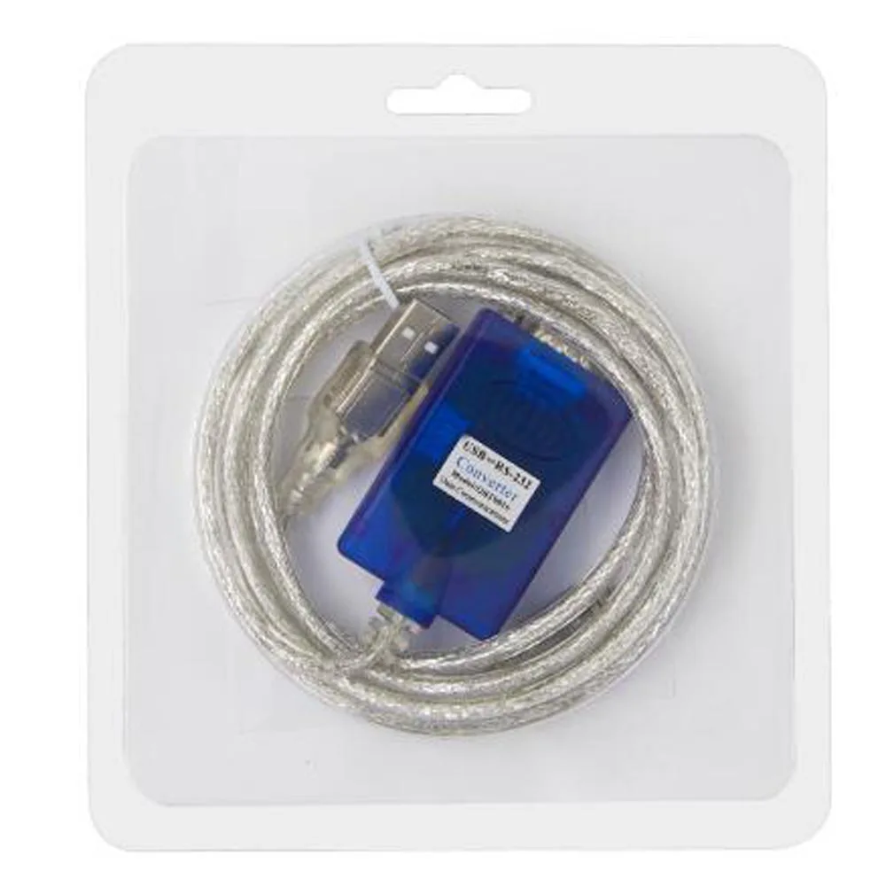 Новый последовательный адаптер OBD2 RS232 к USB FTDI FT232RL чип OBD Удлинительный кабель USB2.0