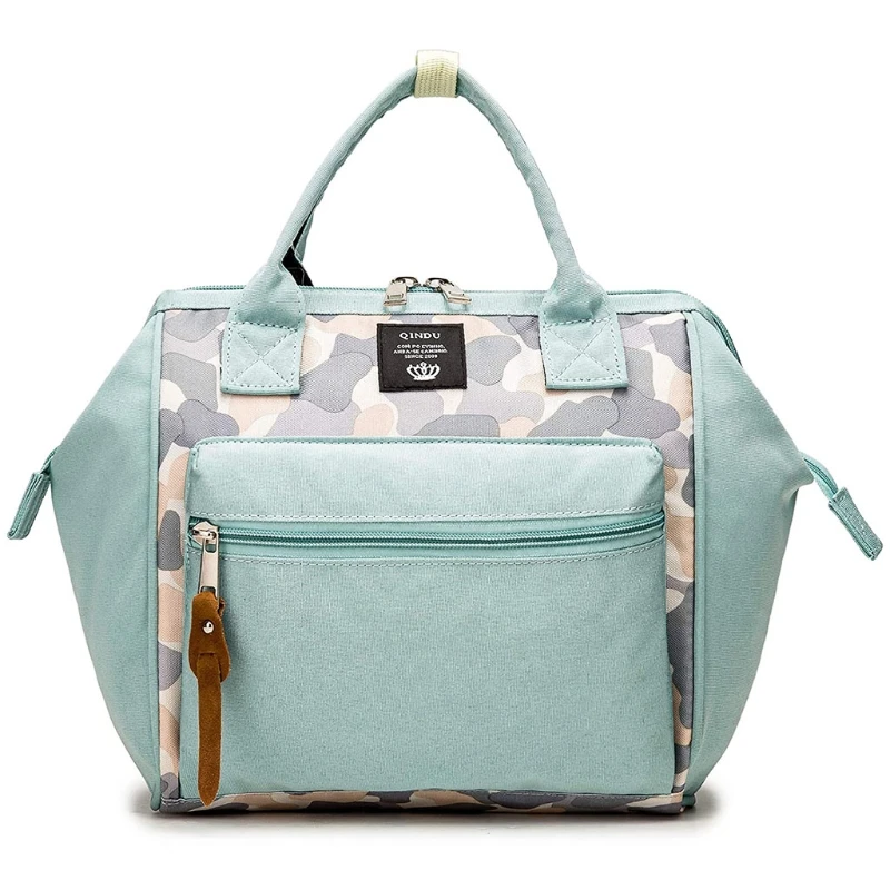 

066F Diaper Bag Backpack, Portable Backpack Include Insulated Pocket, Stylish and Durable Nappy Bags for Baby, Multi-Functional