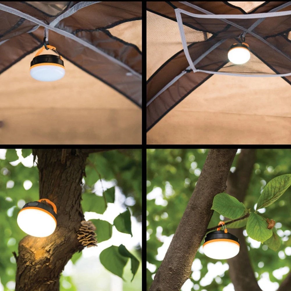 5 LEDS Portable Camping Lights LED Hiking Lantern Tents Lamp Outdoor Emergency Night Light USB Charging LAMP For BBQ | Спорт и