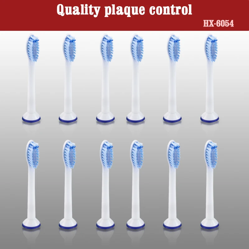 6054-12 Съемные насадки для зубной щетки для philips sonicare Электрическая зубная щетка насадки зубных щеток для алмазной чистки 5 - Цвет: 6054-12