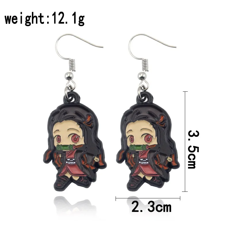 

20 pairs Pack Wholesale MIX Anime Demon Slayer Earrings Ear Fans Gift