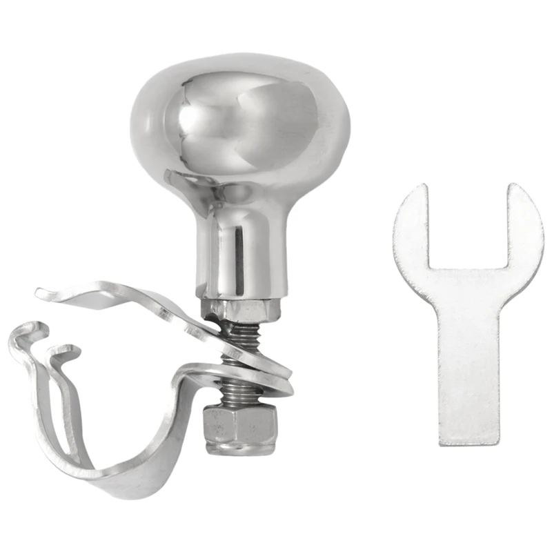 

AISI 316 Stainless Steel Boat Steering Wheel Knob, Steering Wheel Maneuvering Knob