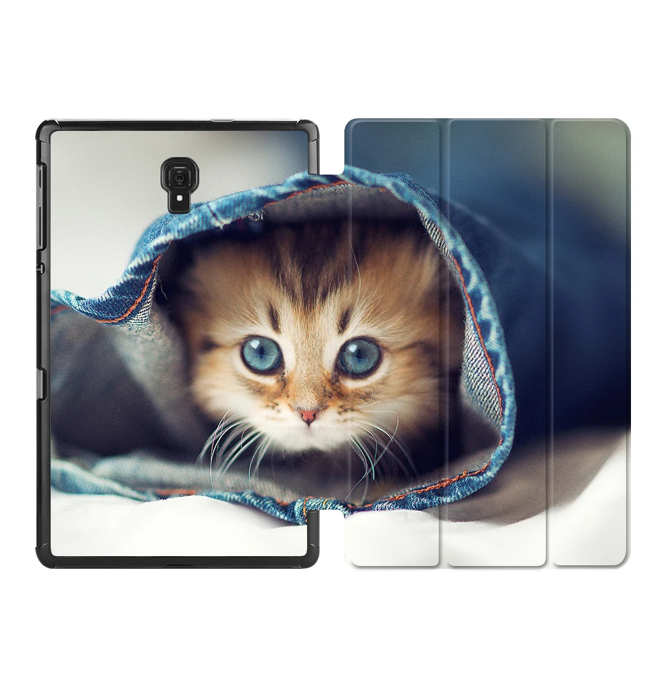 SS03 Чехол для планшета MTT для samsung Galaxy Tab A 10,5 дюймов, умный чехол с милой собачкой из искусственной кожи для samsung Tab A 10,5 '', чехол SM-T590 T595 - Цвет: SS03