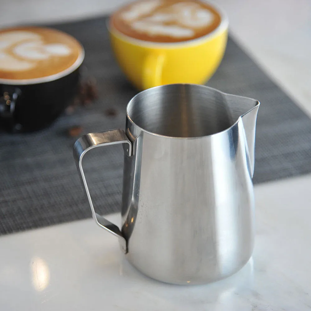 Stainless Steel Milk Craft Frothing Jug Mug Cup Espresso Coffee Pitcher Barista Latte 20JAN8 | Дом и сад