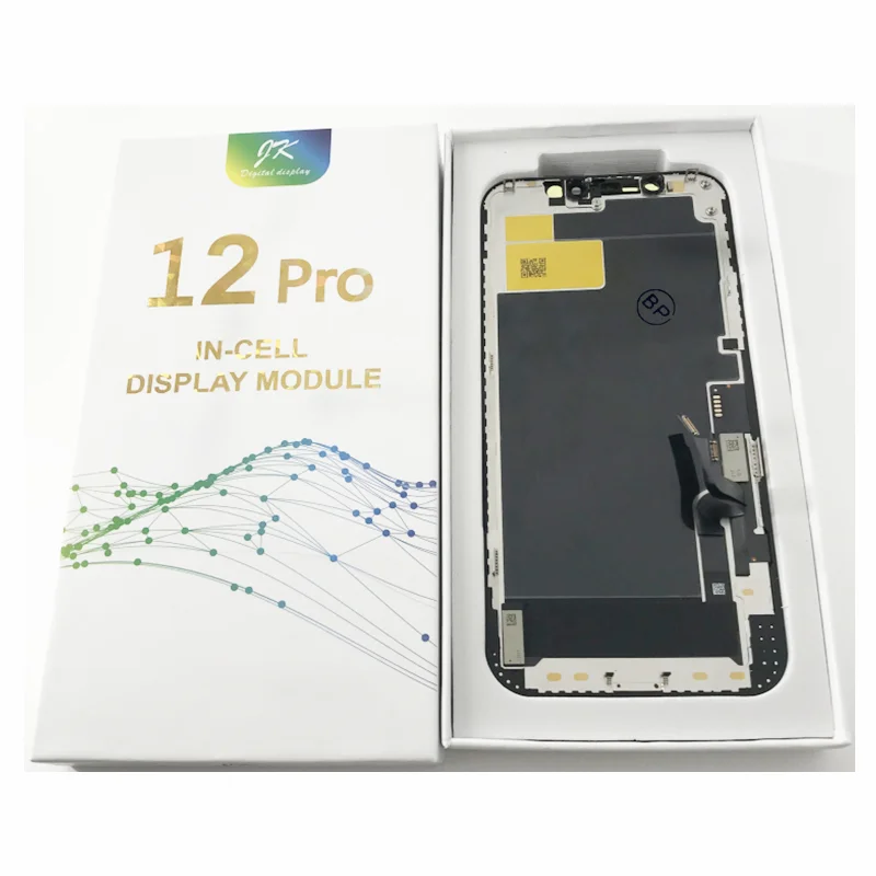 IParts-repuesto de pantalla LCD para iPhone 12, 12PRO PRO, 3D, piezas de reparaci&oacute;n de montaje de digitalizador-2
