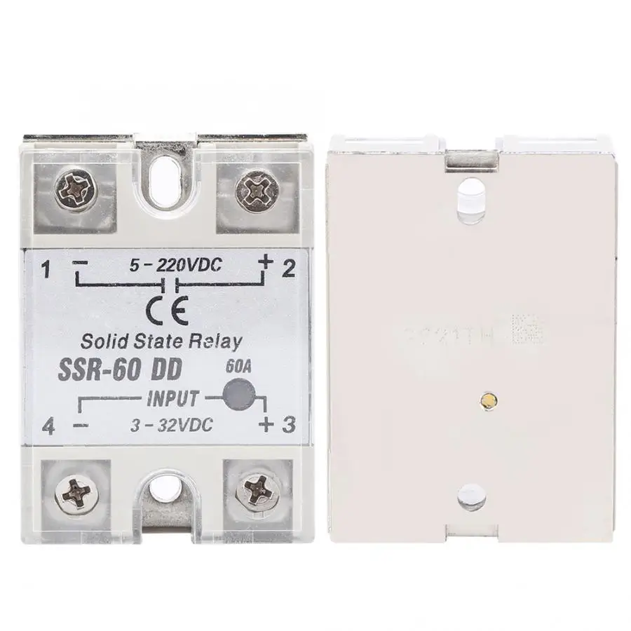 Твердотельное реле DC SSR с Бесконтактным Переключателем высококачественное SSR60 DD 5