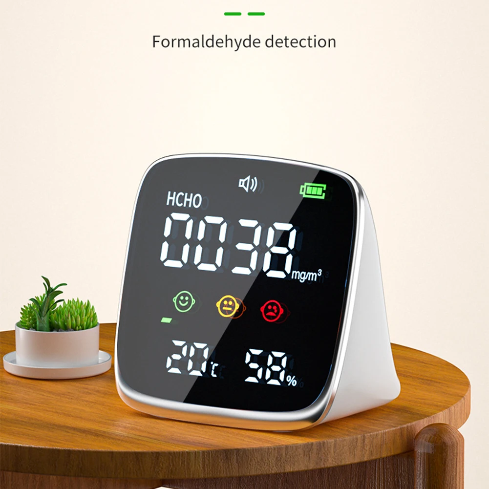 

Портативный датчик температуры и влажности с цифровым дисплеем, высокоточный термометр, гигрометр