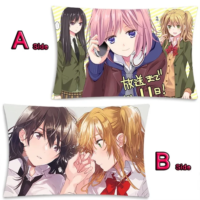 11 Аниме цитрусовые Aihara Yuzu Aihara Mei милый Dakimakura длинная подушка для объятий чехол кровать подушка Pilow крышка 2WAY 35x55 см - Цвет: 11