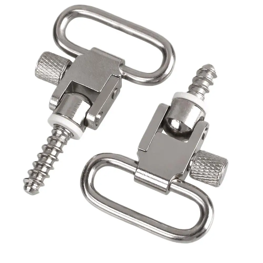 

1" Tactical 2 Threaded Airsoft QD Sling Swivel Set Strap Rings Quick Disassembly Strap Ring for Gun Rifle Hunting Accessories