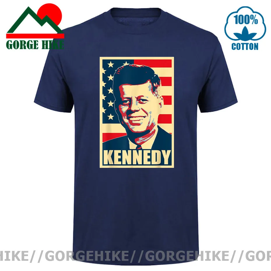 Великолепная футболка с изображением истории и политики Джона Ф Кеннеди