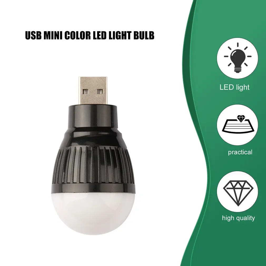 Портативный мини USB Светодиодная лампа для компьютера ноутбука ПК Настольная