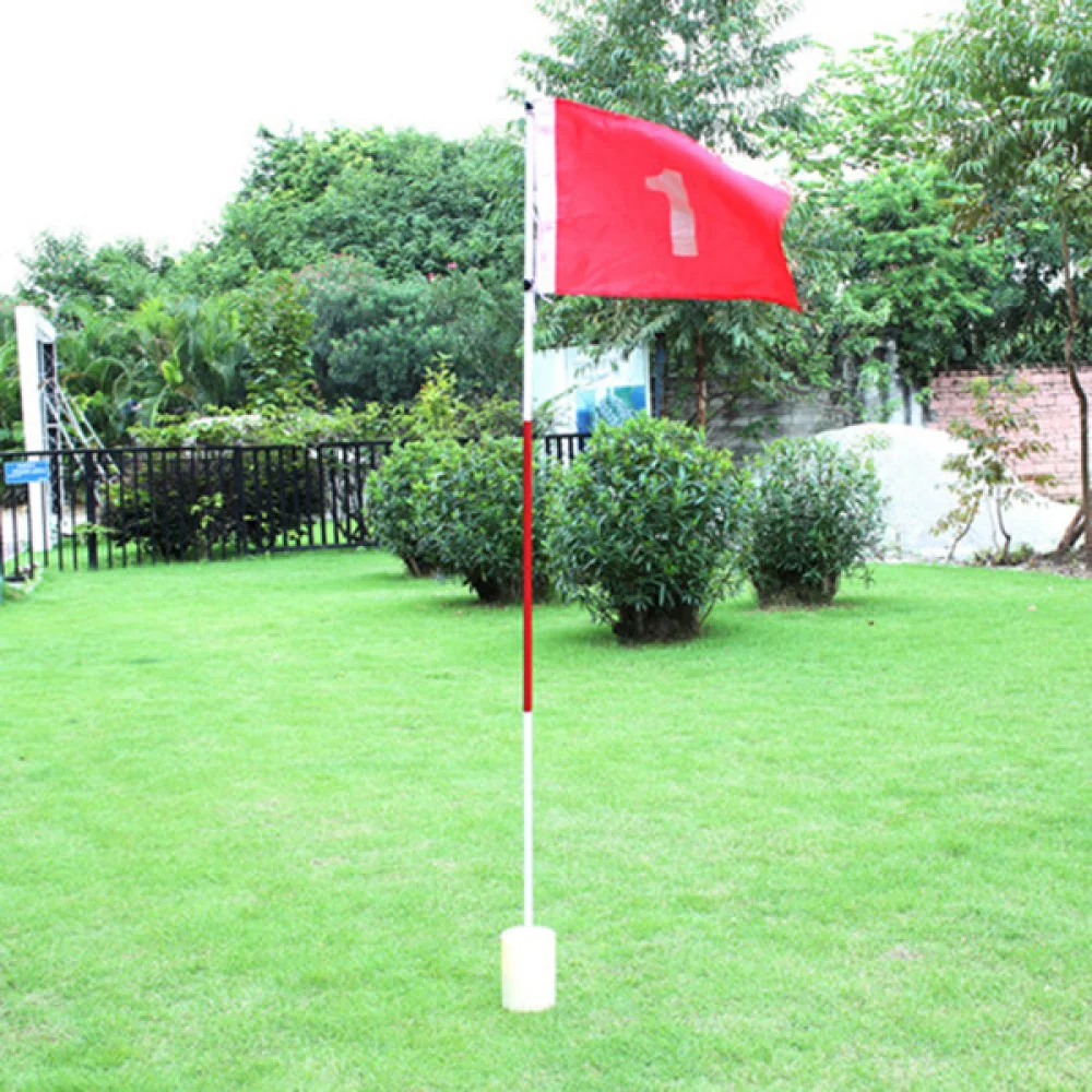 

Backyard Practice Pole Cup Flag Set