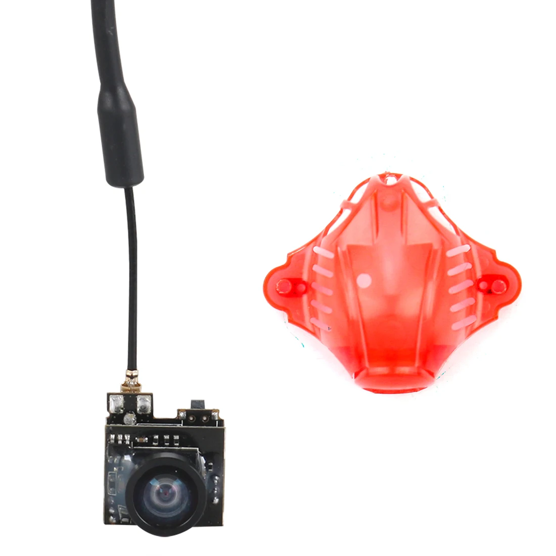 5 8G 800TVL FPV AIO микро камера 25 МВт 40CH передатчик LST S2 + с навесом для крошечных Bwoop65 Bwhoop75