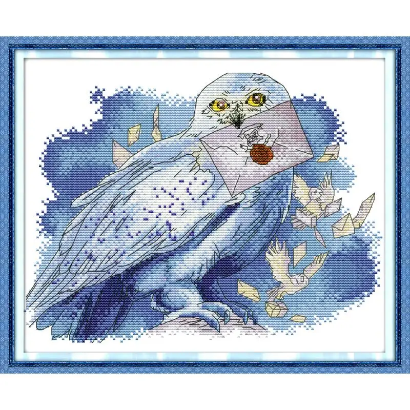 Joy Sunday Набор для вышивки крестиком с животным рисунком 11 и 14CTCanvas Счетный