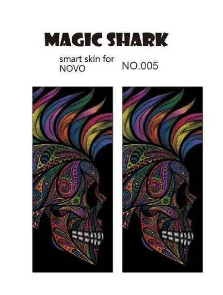 1pc Novo 2 Sticker Набор SMOK Novo 2 SMOK Pod, электронная сигарета, стартер, ручка с аккумулятором 800 мАч, 2 мл, катушка VS NORD - Цвет: 1pc Novo 2 Sticker