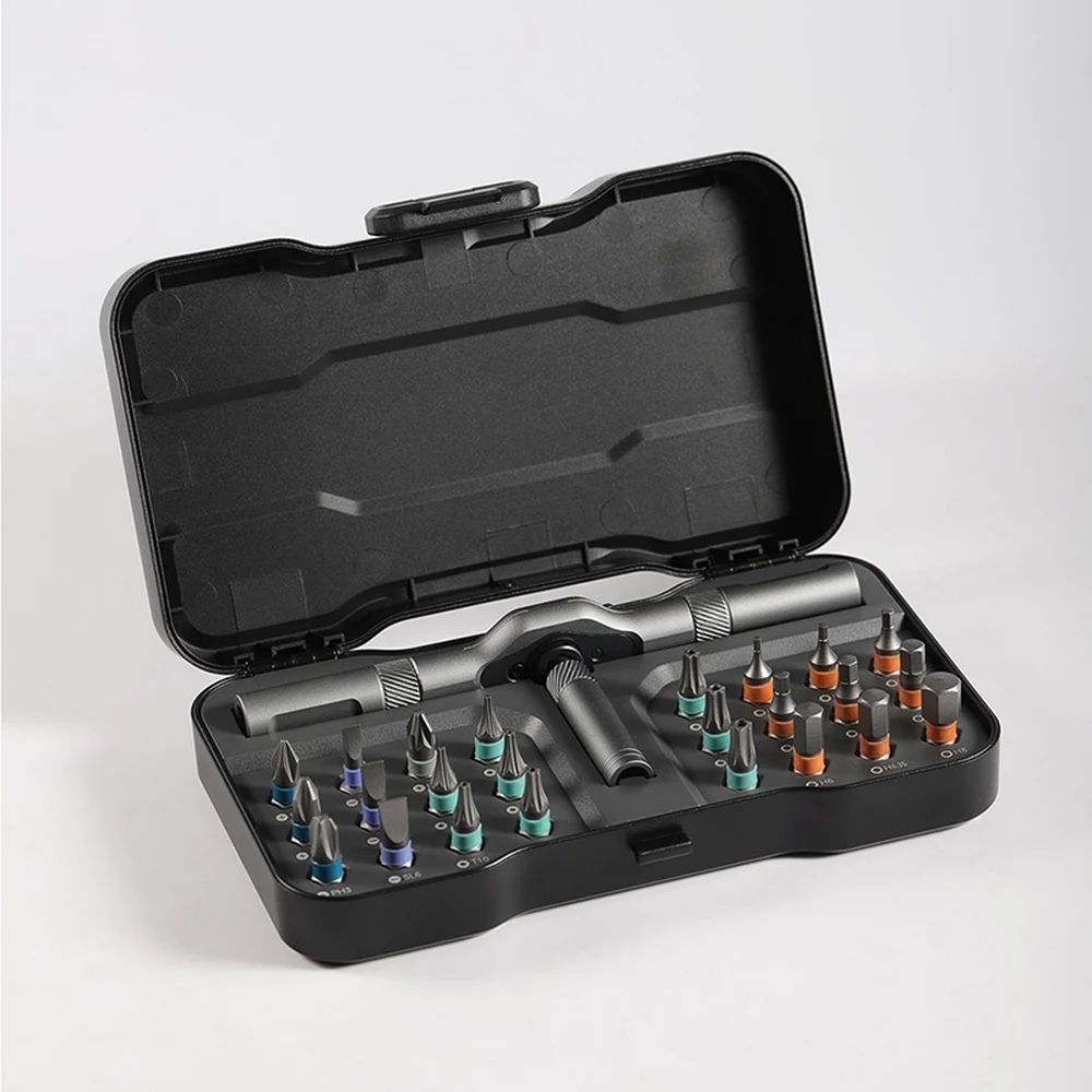 

Набор отверток RS1, многофункциональная Прецизионная отвертка Torx, трещотка, магнитные биты, многофункциональные инструменты для ремонта тел...