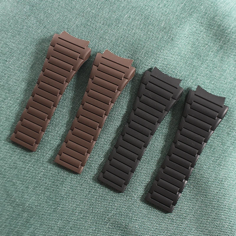 

33mm Watchband Silicone Rubber Watch Strap Band for Porsche Watches Belt Waterproof Sport Straps 2020 Newest
