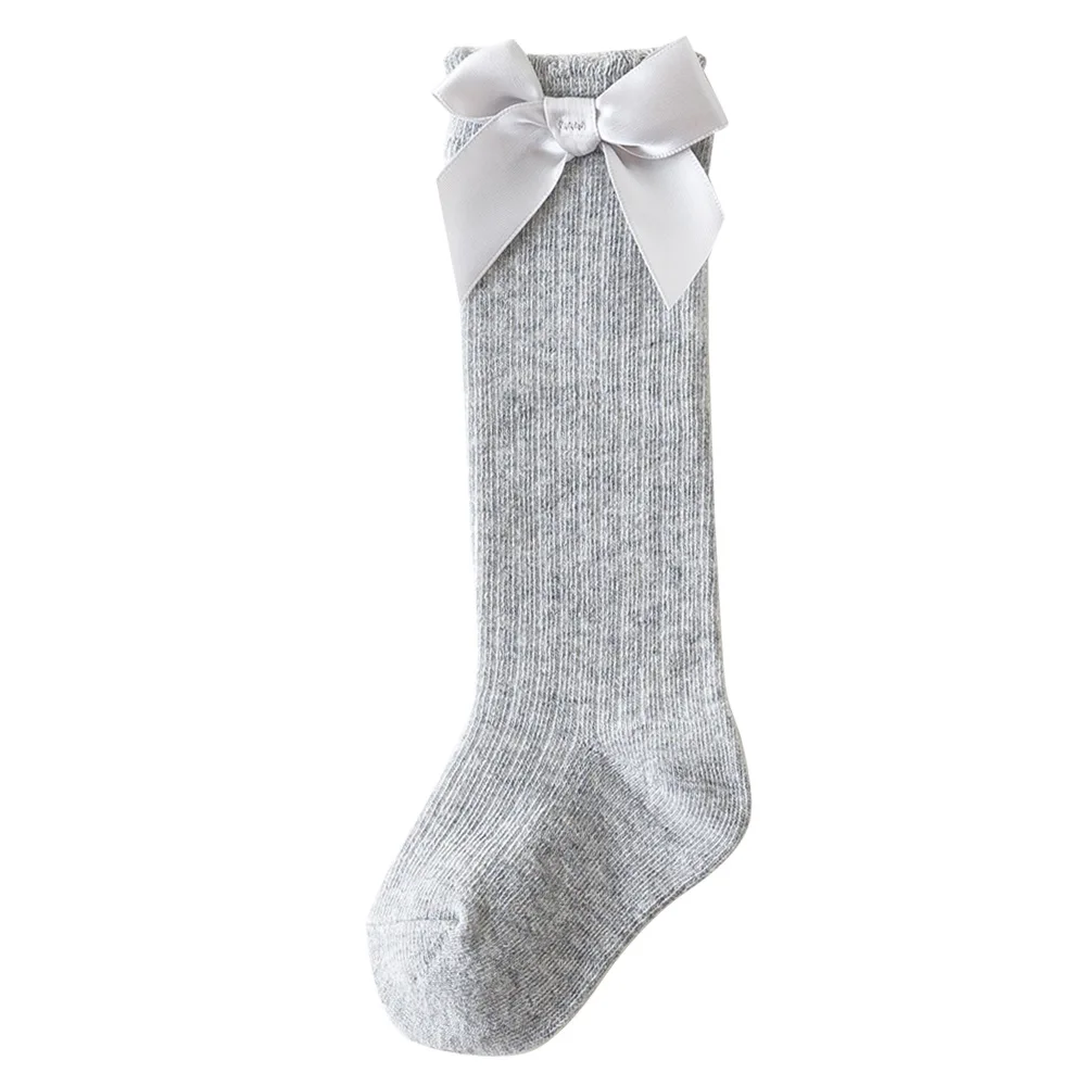 

Baby Bow Socks Loose Draw For 0-3 Years Baby Bowknot Stockings Soft Girls Toddler Sock Skarpetki Dla Dzieci