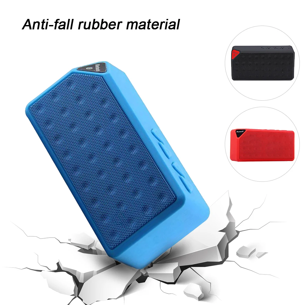 X3 Мини bluetooth портативный динамик музыкальный динамик беспроводной TF USB может связать компьютер и телефон играть musi for16GB