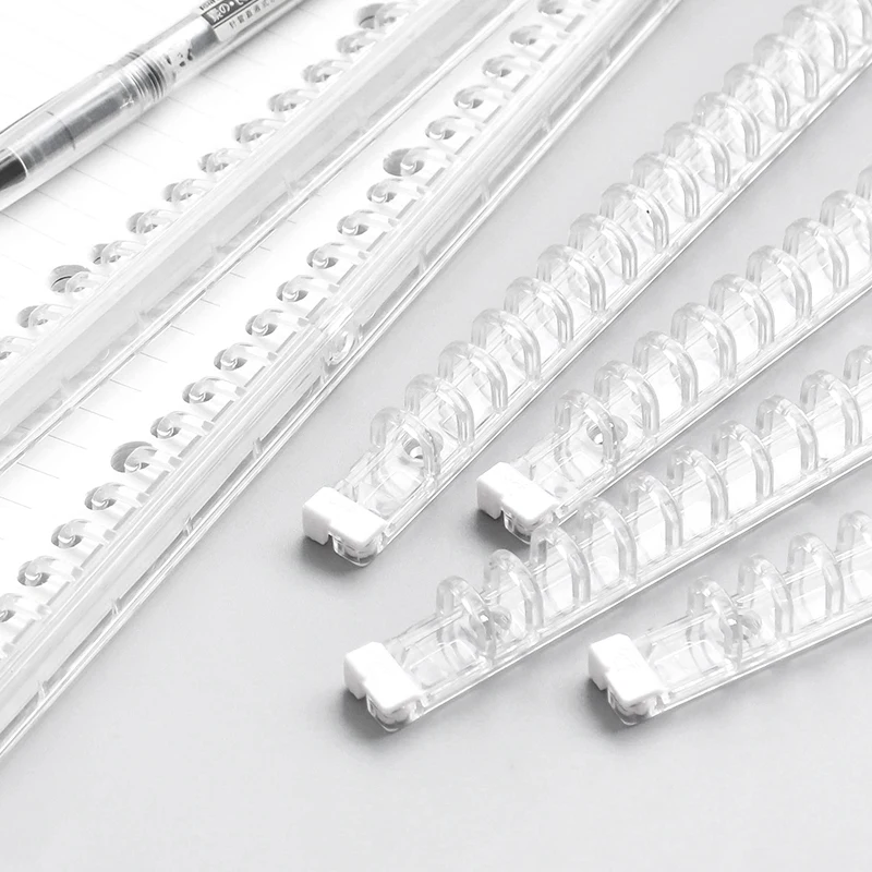 Прозрачная мягкая пластиковая катушка календарь переплетная для блокнота