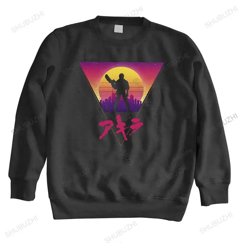 

80s Vaporwave Neo Tokyo Akira hoodie Men Pure Cotton Shotaro Kaneda Motorcycle sweatshirts Anime Manga sweatshirt Merch Gift