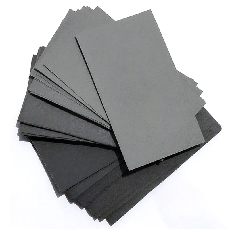 

70pcs Sandpaper Water resistance 3"*5-1/2" Anti-blocking Equipment Sandpaper