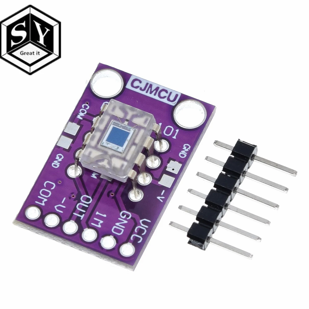 OPT101 Light Analog Intensity Sensor Module Single Chip Photoelectric Diode 14KHz CJMCU-101 | Электронные компоненты и
