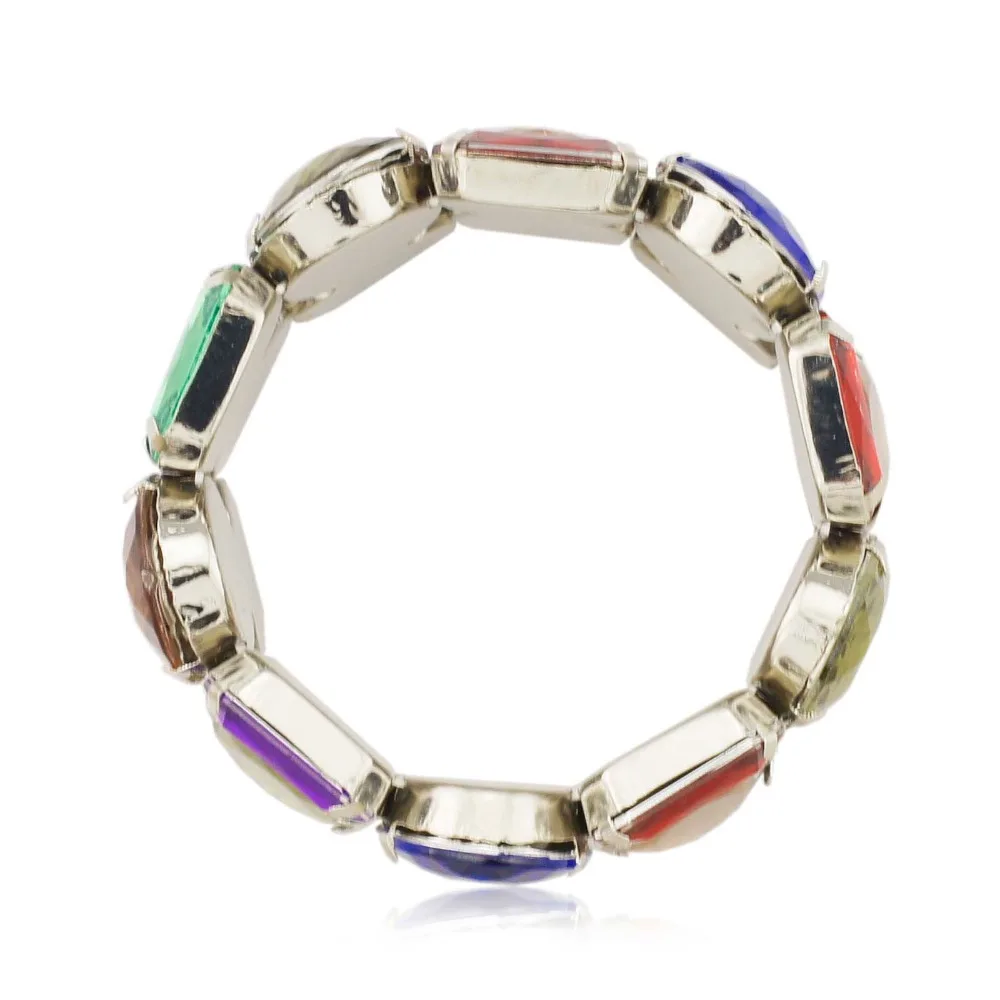 Браслеты и обручи Dalaful с разноцветными кристаллами Стразы Свадебный браслет для