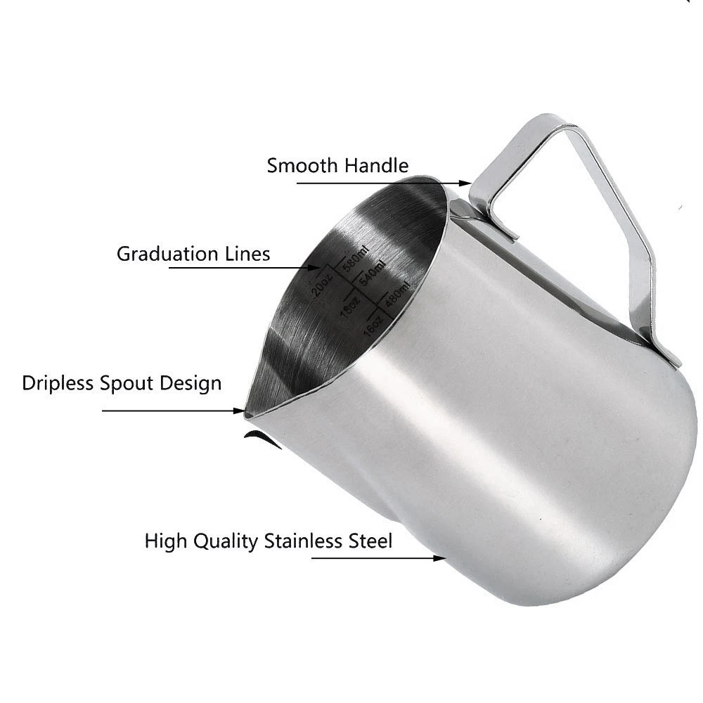 Ручной Кофе кувшин для молока в виде молочной кухонные принадлежности: чашка с