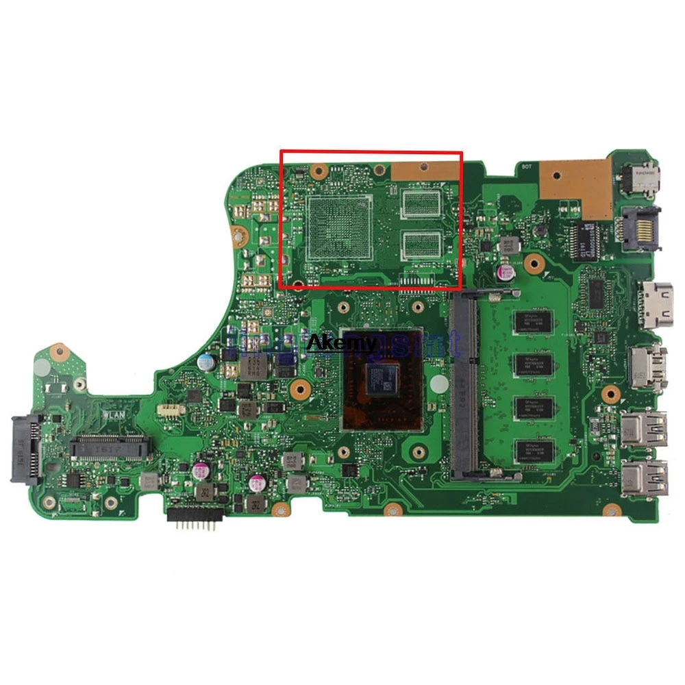 Материнская плата X555YA A6-7310 процессор 4 Гб ОЗУ для ASUS X555 X555YA X555YI X555D X555DG A555D Материнская плата ноутбука X555DG тест материнской платы ОК