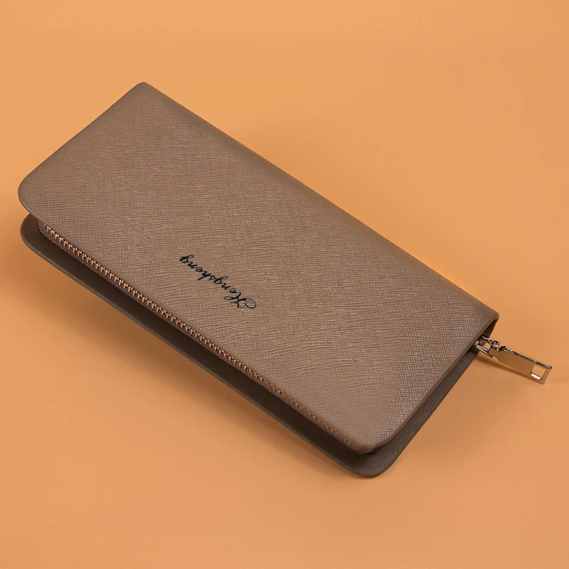 

New simple long short women's purse buckle zero wallet letter printing cartoon handbag