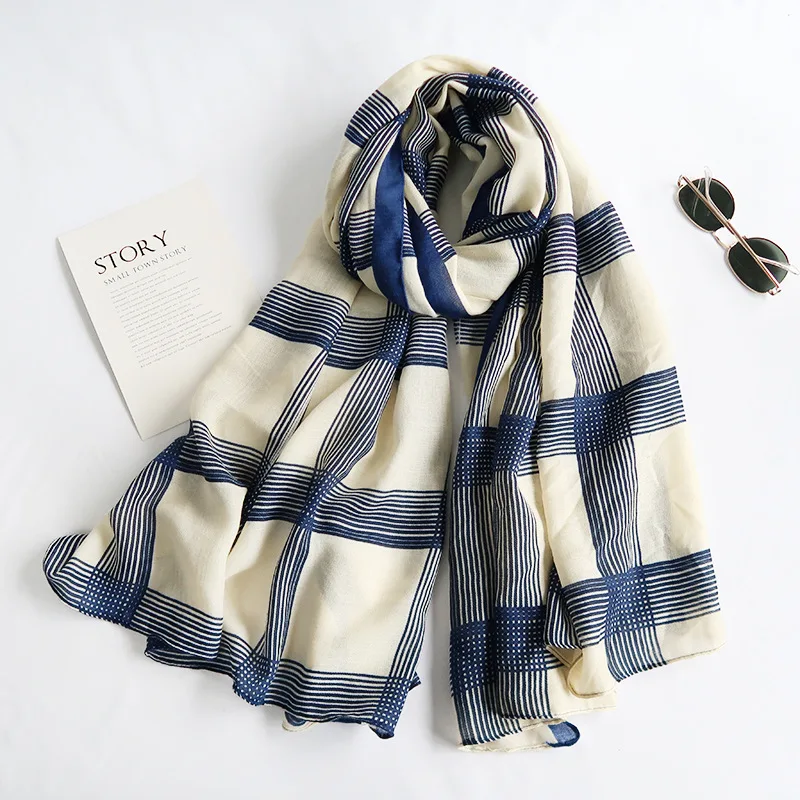 

Autumn And Winter New Style Comfortable Cotton Linen Scarf Lady Temperament Joker Neck Winter Warm Decorative Shawl
