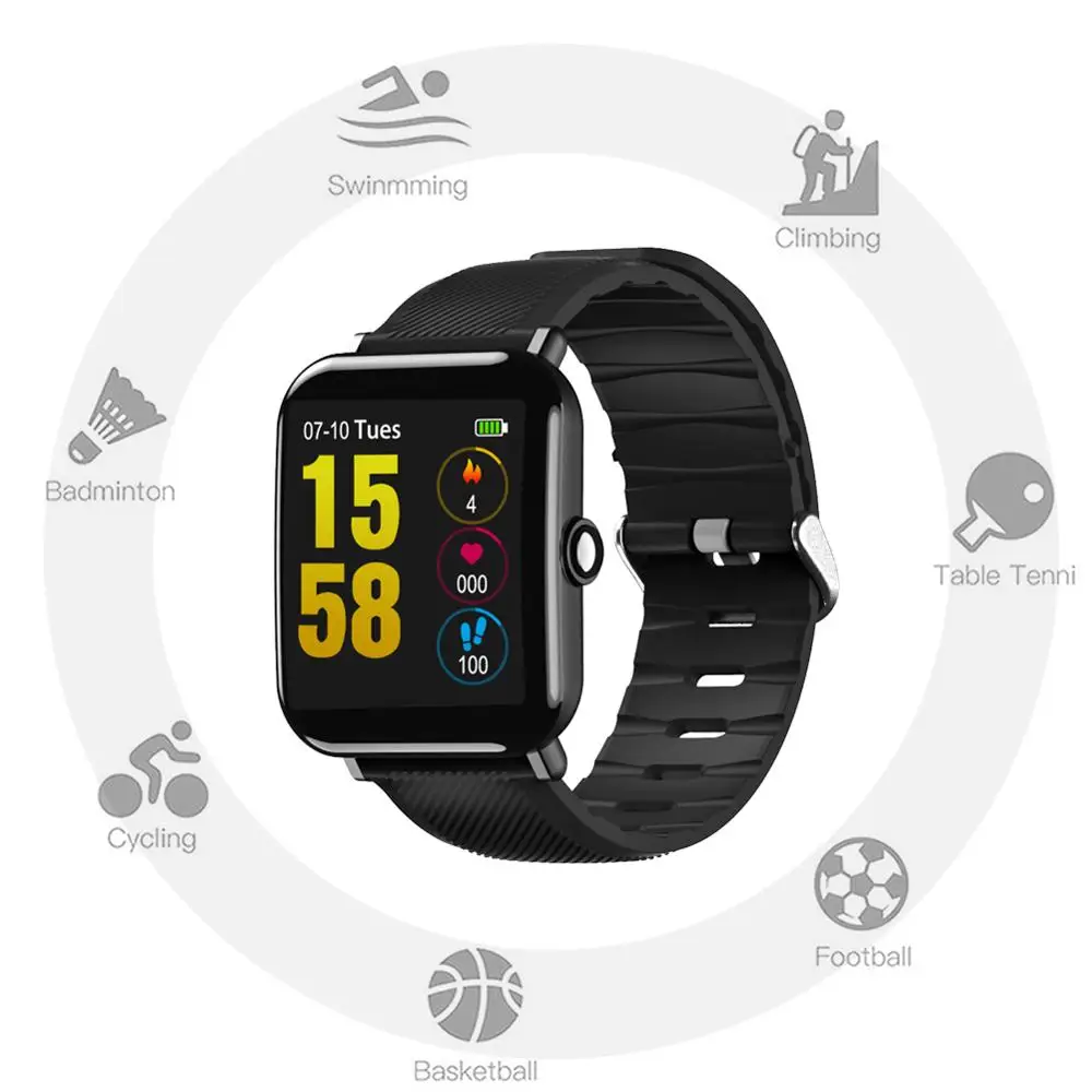 Смарт-часы для мужчин и женщин часы измерения артериального давления